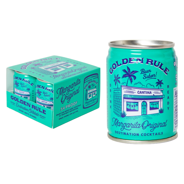 Golden Rule Marg 4pk 100ml Can 27% ABV