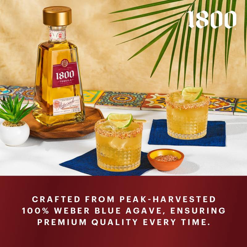 1800 Tequila Reposado 750ml (80 Proof)