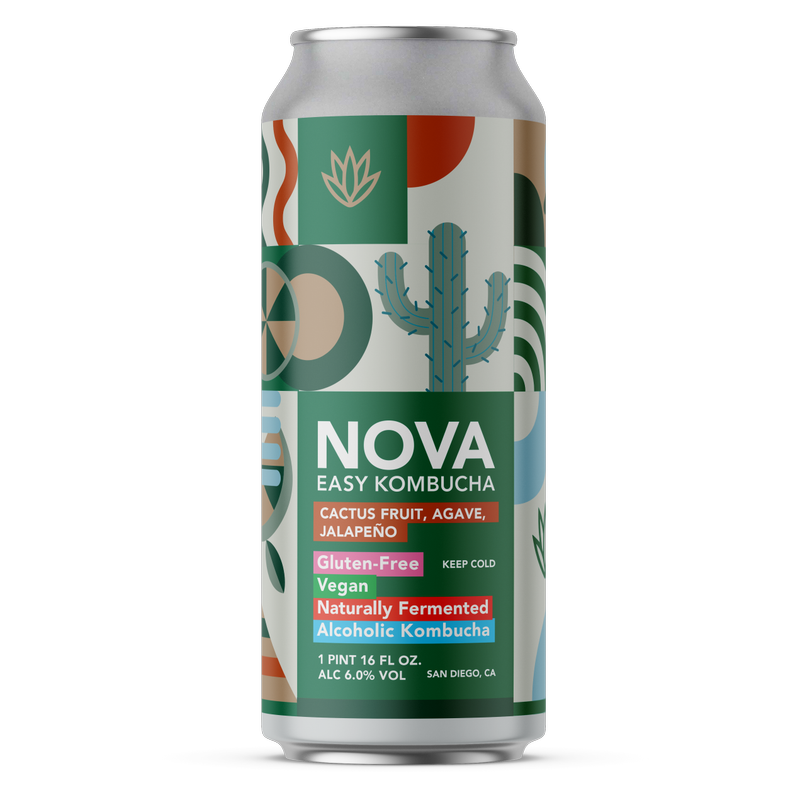 NOVA KOMBUCHA CACTUS FRUIT 16C