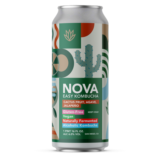 NOVA KOMBUCHA CACTUS FRUIT 16C