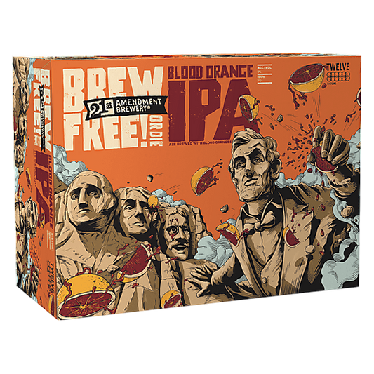 21st Amendment Blood Orange IPA 12pk 12oz Can 7.0% ABV