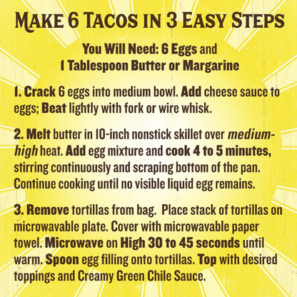 Old El Paso Breakfast Taco Kit 6ct