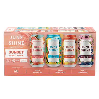JuneShine Sunset Variety Pack 8pk 12oz Can 6% ABV
