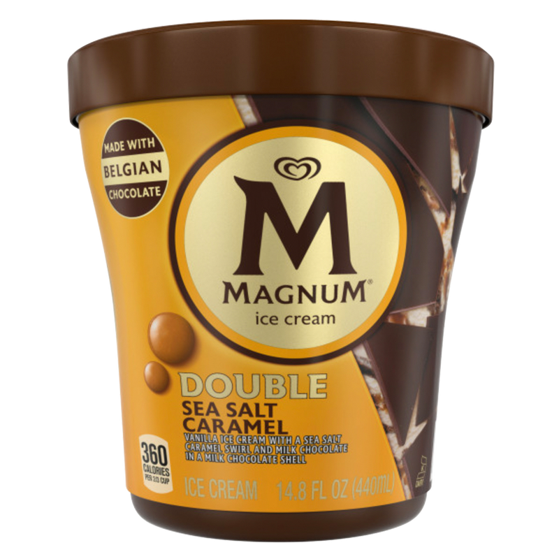 Magnum Double Sea Salt Caramel Ice Cream in Chocolate Shell 14.8oz