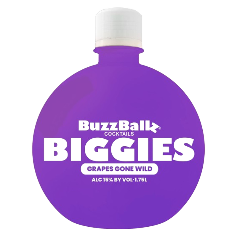 Buzzballz Biggies Grapes Gone Wild 1.75L Bottle