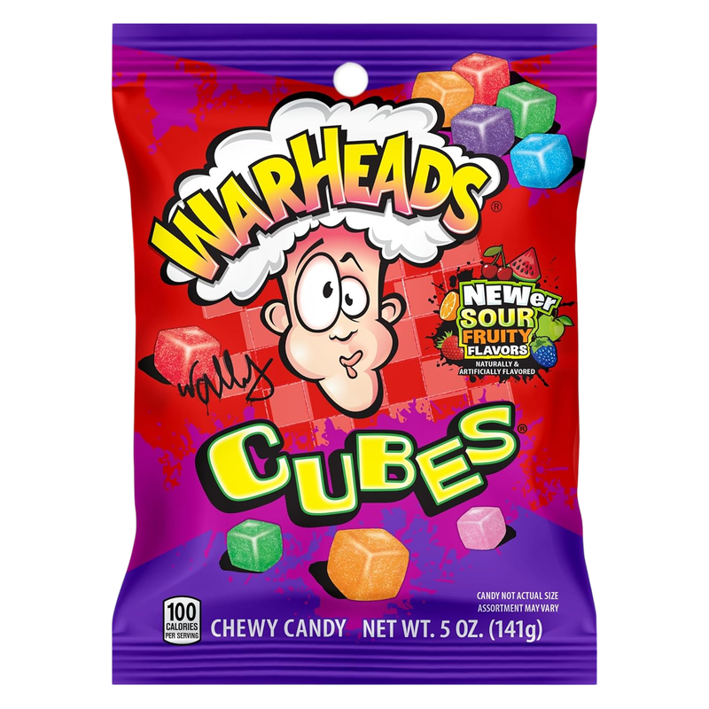 WARHEADS Cubes, 5oz