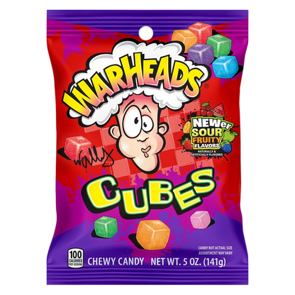 WARHEADS Cubes, 5oz
