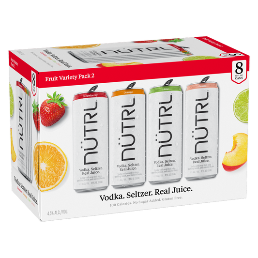 Nutrl Fruit Variety Pack 8pk 12oz Can