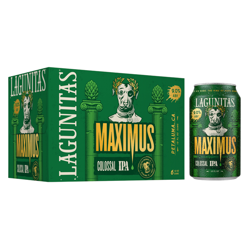 Lagunitas Maximus Imperial IPA 6pk 12oz Can 9% ABV