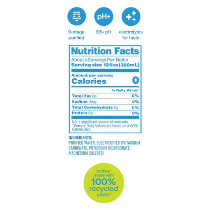 Perfect Hydration pH 9.5 Water 1.5L Btl