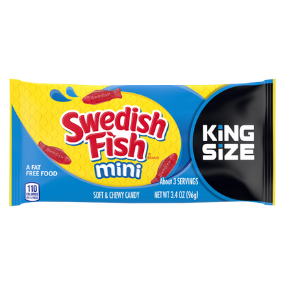 Swedish Fish King Size, 3.4oz
