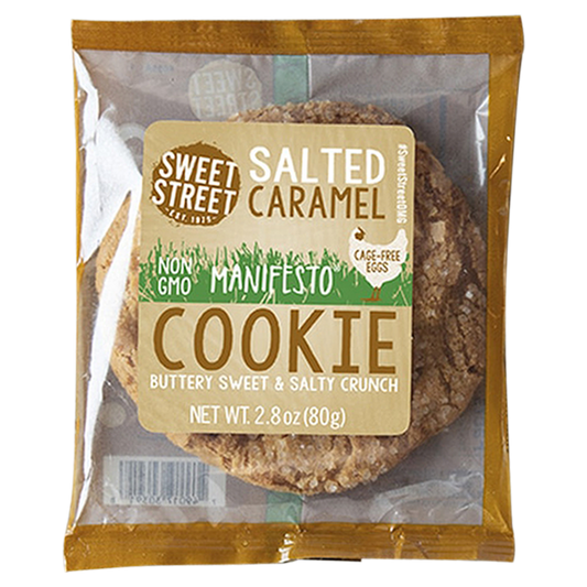 Sweet Street Salted Caramel Manifesto Cookie 2.8oz