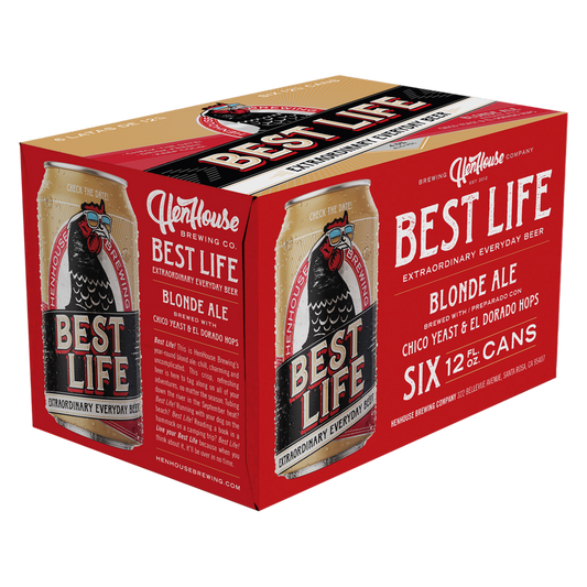 HENHOUSE BEST LIFE BLONDE 6PKC (6PKC 12 OZ)