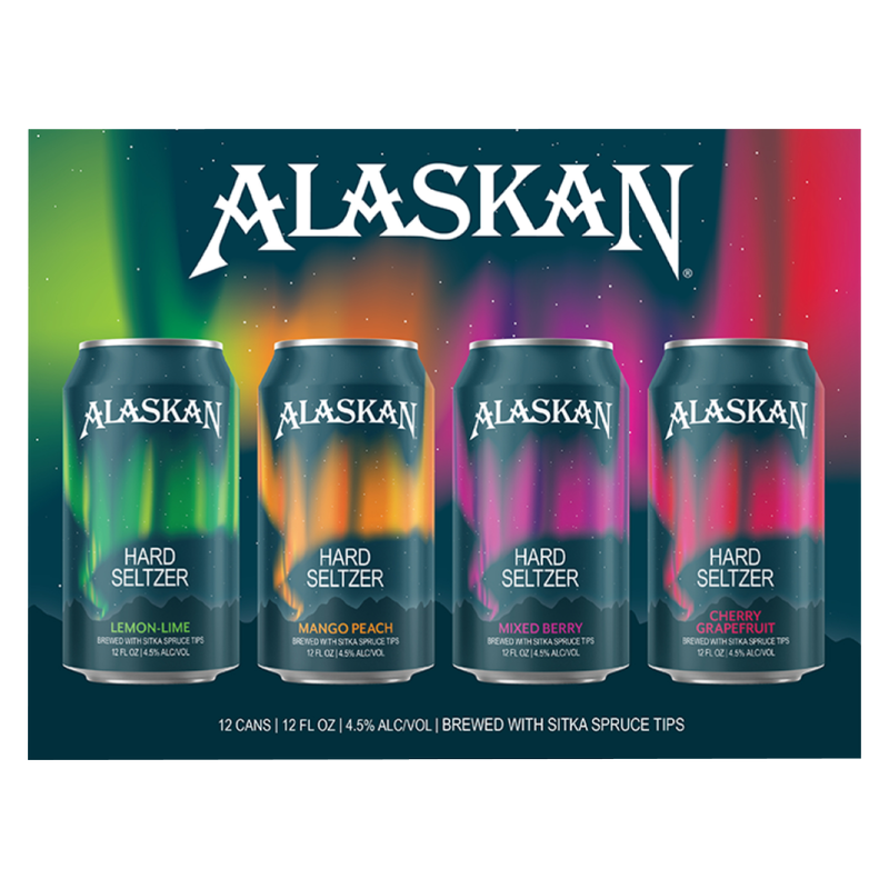 Alaskan Brewing Hard Seltzer Variety Pack 12pk 12oz Can