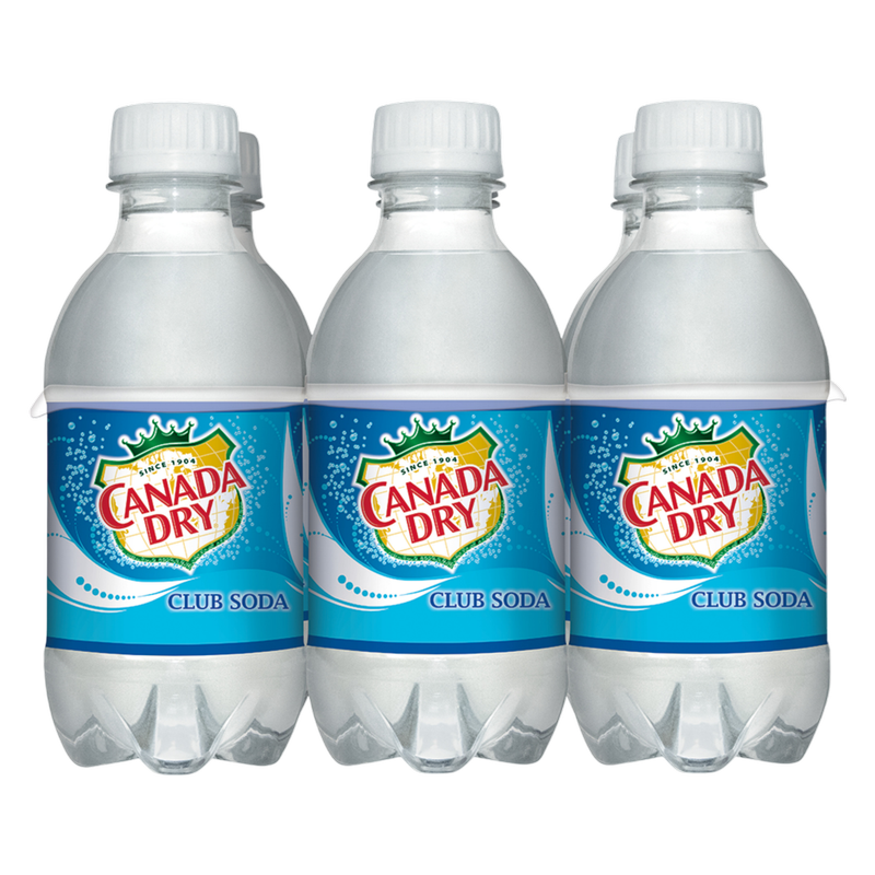 Canada Dry Club Soda 6pk 10oz Btl