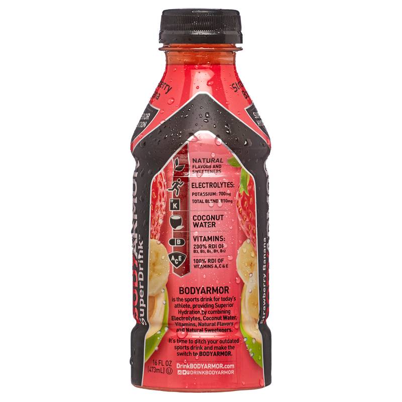 BODYARMOR Strawberry Banana Sports Drink 16oz
