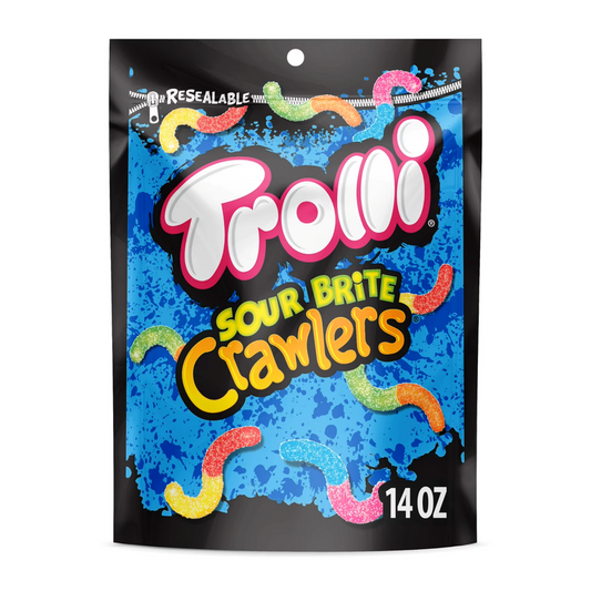 Trolli Sour Brite Crawlers, 14 oz