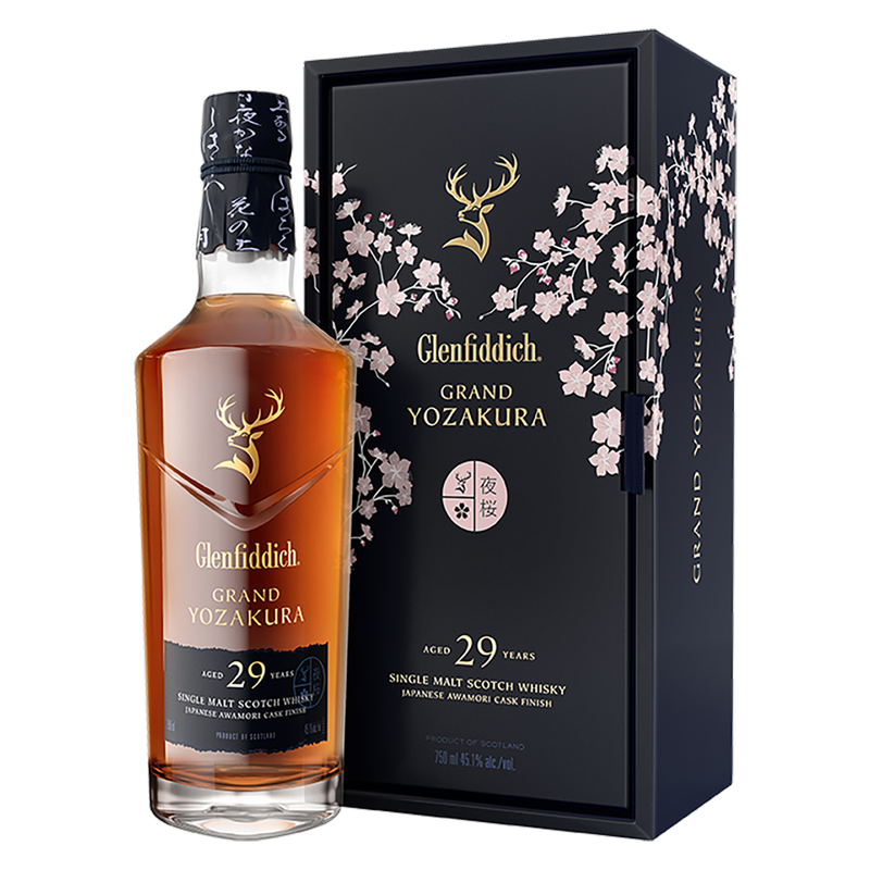 Glenfiddich Yozakura 29 Yr Single Malt Japanese Whiskey
