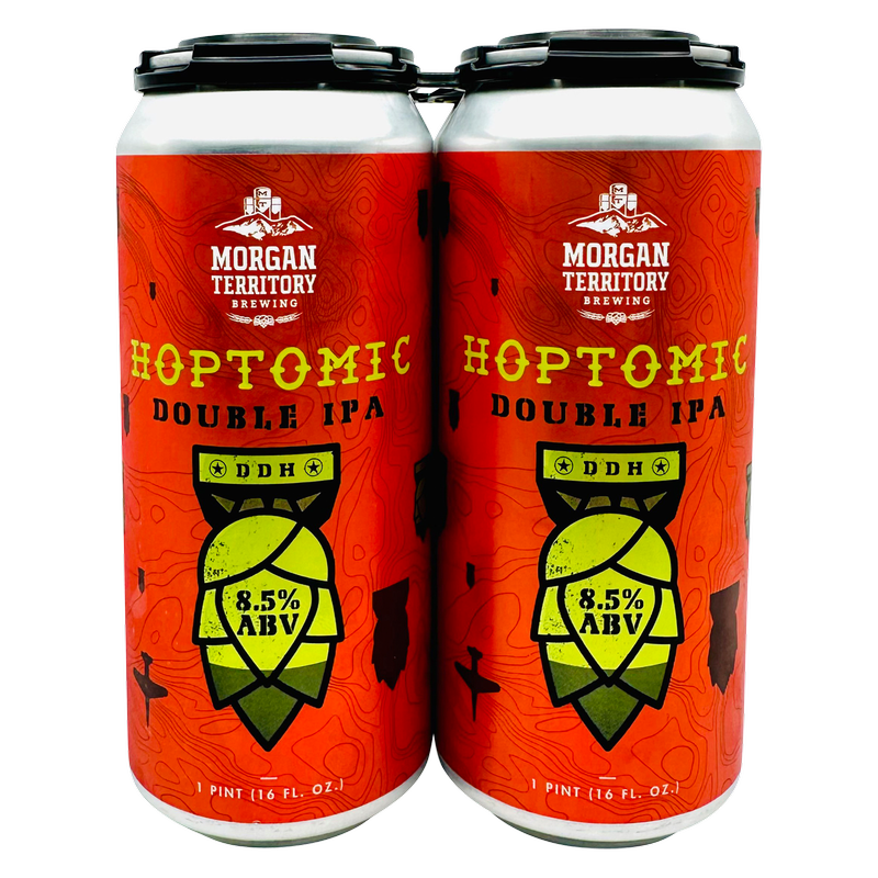 Morgan Territory Brewing Hoptomic Double IPA 4pk 16oz Can