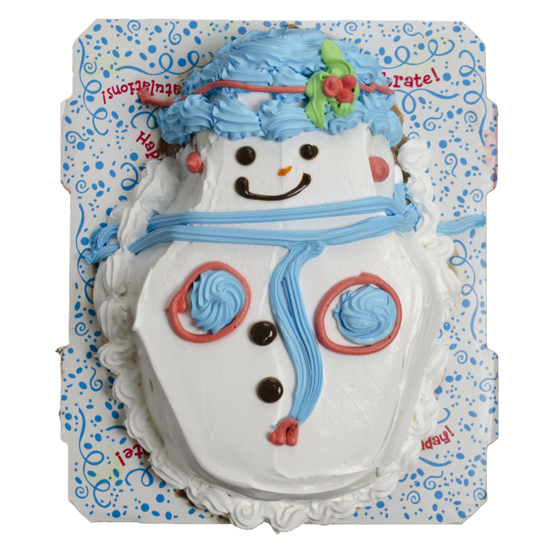 Carvel Holiday Snowman Cake (Serves Up to 9)