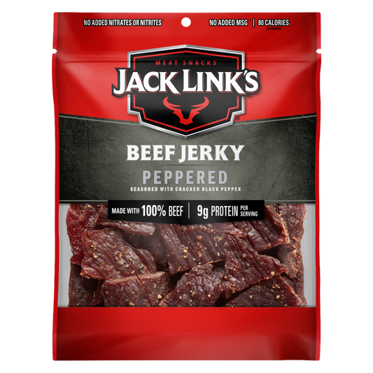 Jack Link's Peppered Beef Jerky, 3.25oz