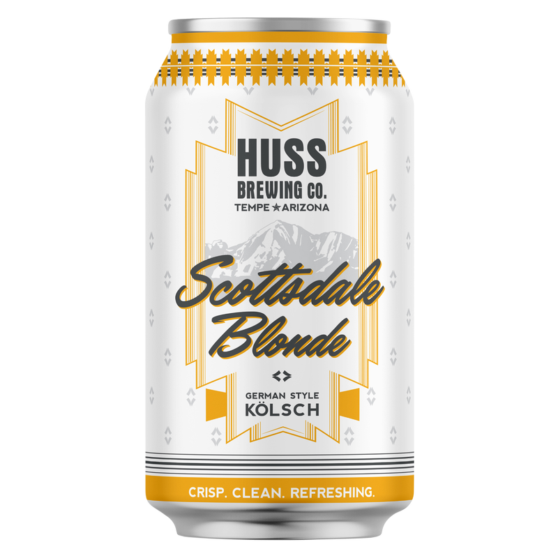 Huss Brewing Scottsdale Blonde Ale 12pk 12oz Can