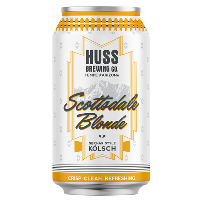 Huss Brewing Scottsdale Blonde Ale 12pk 12oz Can