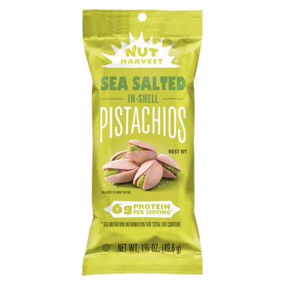 Nut Harvest Salted Pistachios 1.75oz