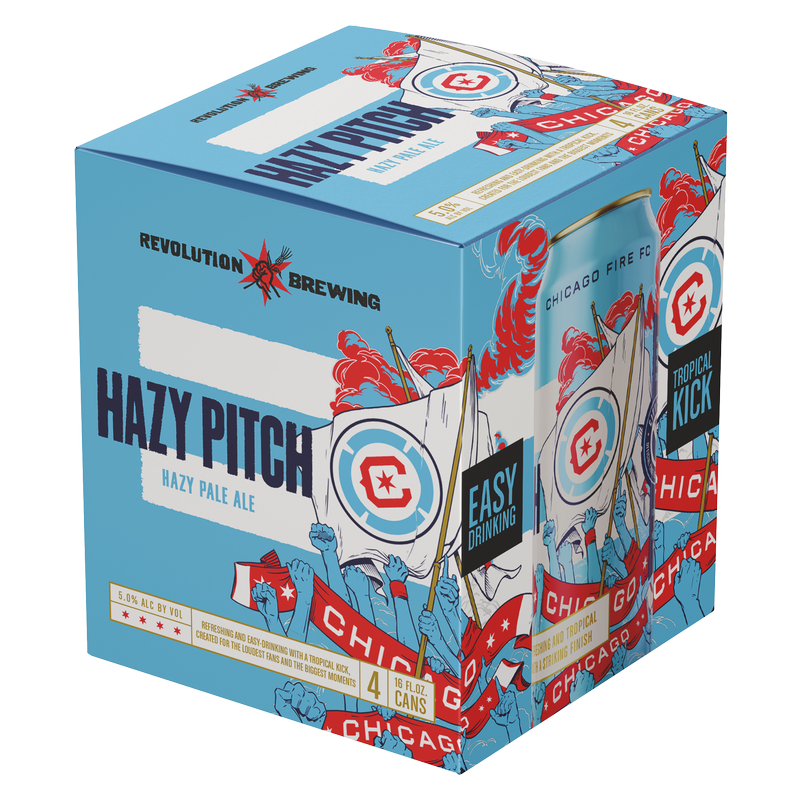 Revolution Hazy Pitch Hazy Pale Ale 4pk 16oz Can 5.0 % ABV