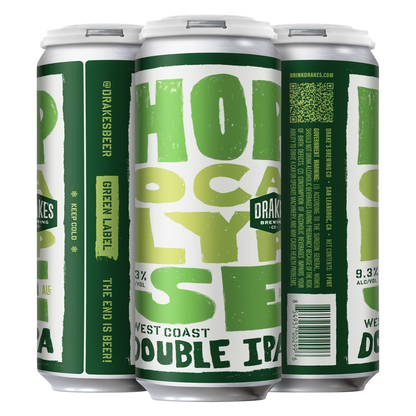 Drake's Brewing Co. Hopocalypse Double IPA Green Label 4pk 16oz Cans