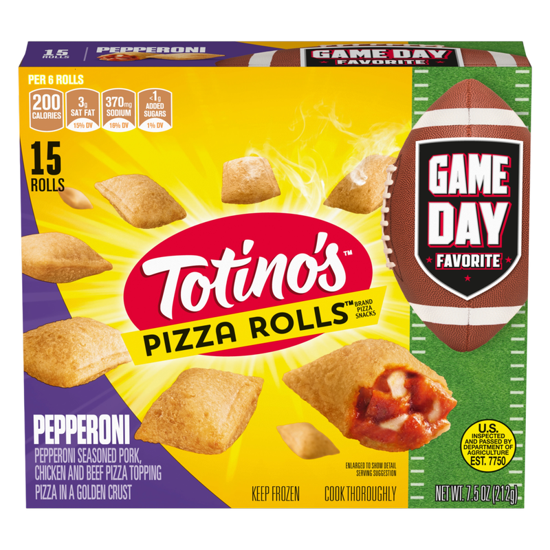 Totino's Frozen Pepperoni Pizza Rolls 15ct 7.5oz
