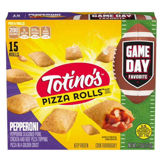 Totino's Frozen Pepperoni Pizza Rolls 15ct 7.5oz