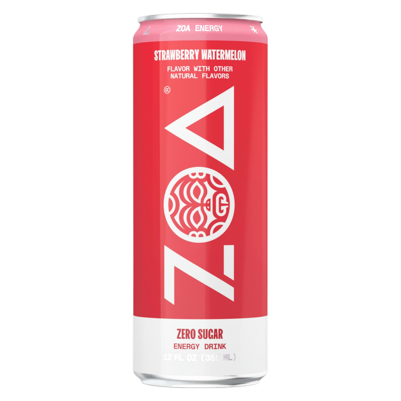 ZOA Energy Strawberry Watermelon 12oz Can