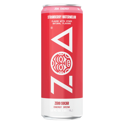 ZOA Energy Strawberry Watermelon 12oz Can