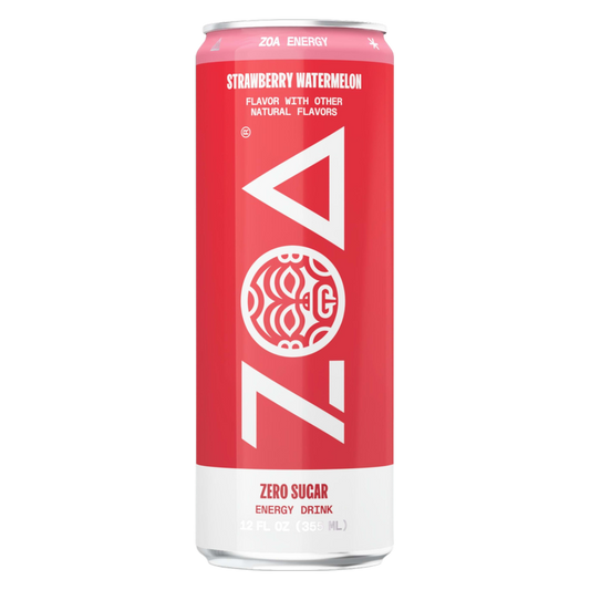 ZOA Energy Strawberry Watermelon 12oz Can