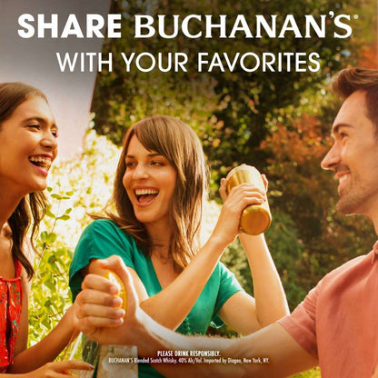 Buchanan's DeLuxe Aged 12 Years Blended Scotch Whisky, 50 mL (80 Proof)