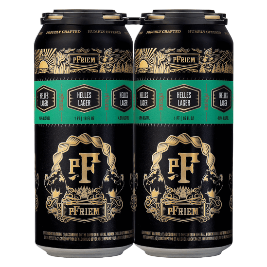 pFriem Seasonal Lager - Helles Lager (4PKC 16 OZ)