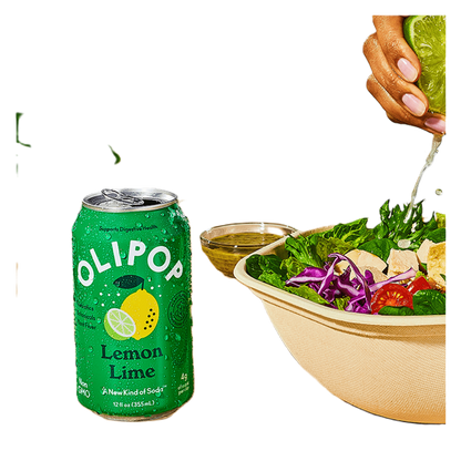 Olipop Lemon Lime 12oz Can