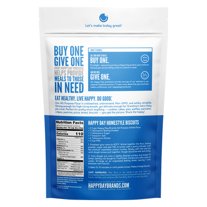 Happy Day Unbleached Flour All Purpose 2lb