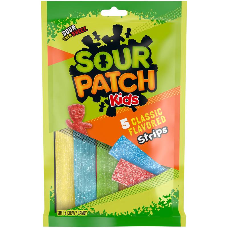 Sour Patch Kids Flavor Strips, 3.5oz