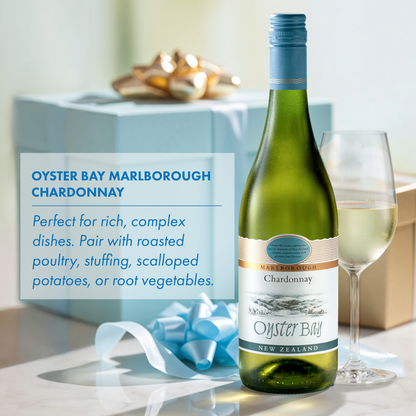 Oyster Bay Marlborough Chardonnay 750ml (13% ABV)