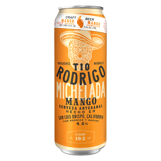 Tio Rodrigo Michelada Mango Single 19.2oz Can