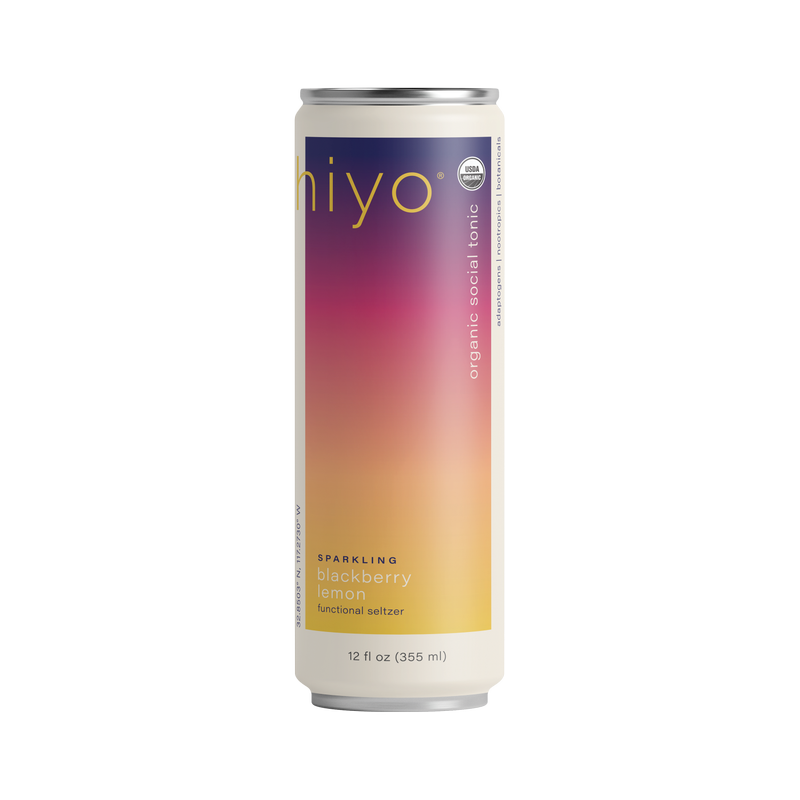 Hiyo Blackberry Lemon 4pk 12oz Can
