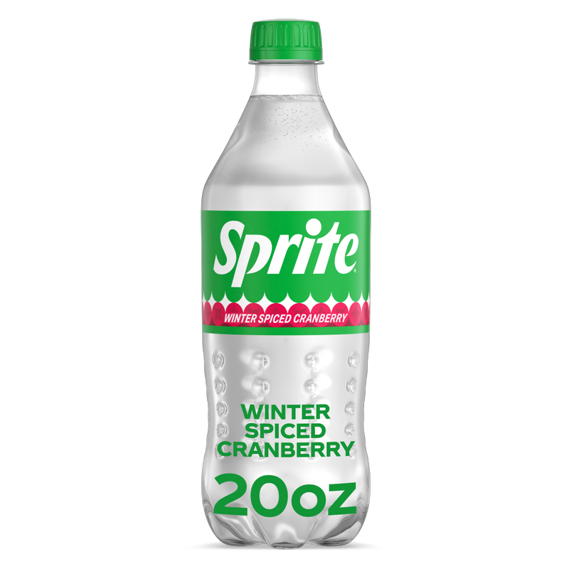 Sprite Winter Spiced Cranberry 20oz Btl