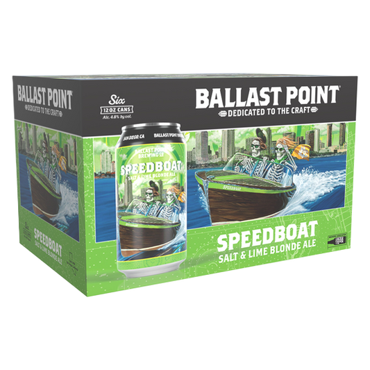 Ballast Point Speedboat Blonde Salt and Lime Blonde Ale  (6PKC 12 OZ)