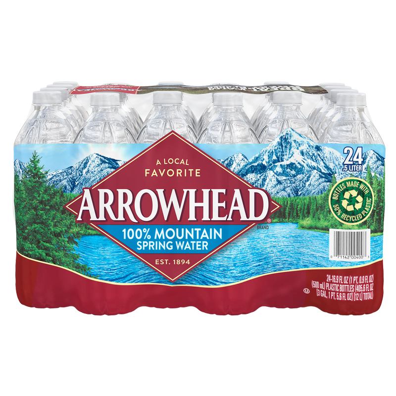 Arrowhead Water 24pk 0.5L Btl