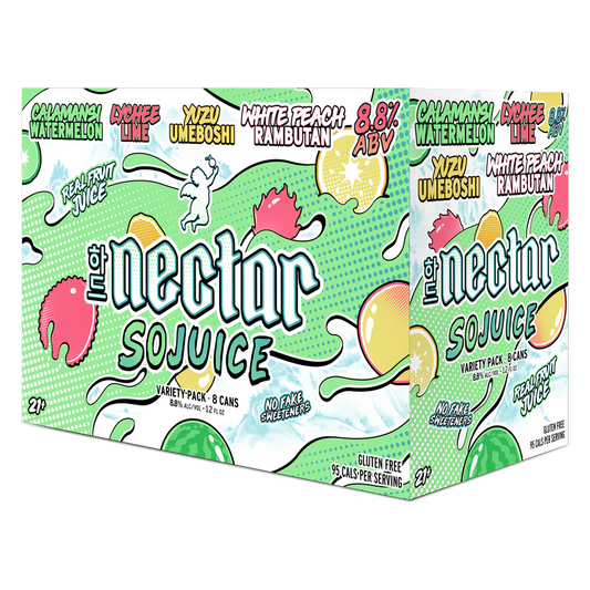 Nectar Sojuice Variety Pack 8pk 12oz Can