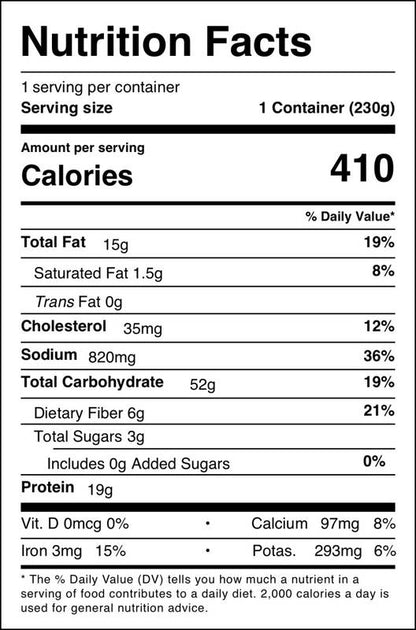 Farmer's Fridge Baja Chicken Wrap