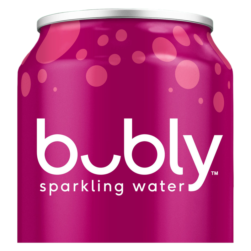 Bubly Raspberry 8pk 12oz Can