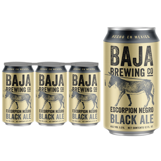 Baja Brew Escorpion Black 6pk 12oz Cans